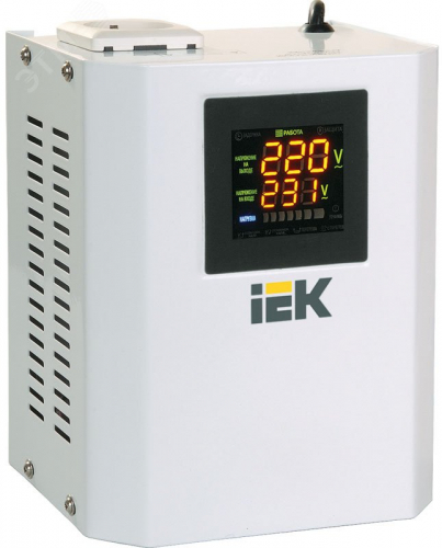 IVS24-1-00500 Стабилизатор напряжения Boiler 0.5кВА IEK 