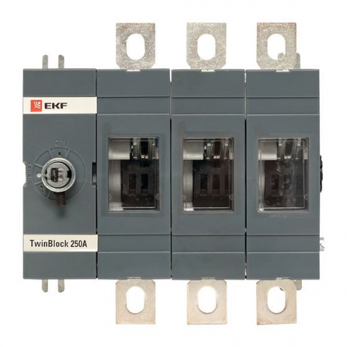 tb-s-250-3p Рубильник 3п 250А без рукоятки управления TwinBlock PROxima EKF  фото 4
