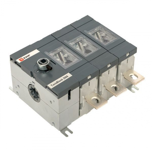 tb-s-250-3p Рубильник 3п 250А без рукоятки управления TwinBlock PROxima EKF  фото 5