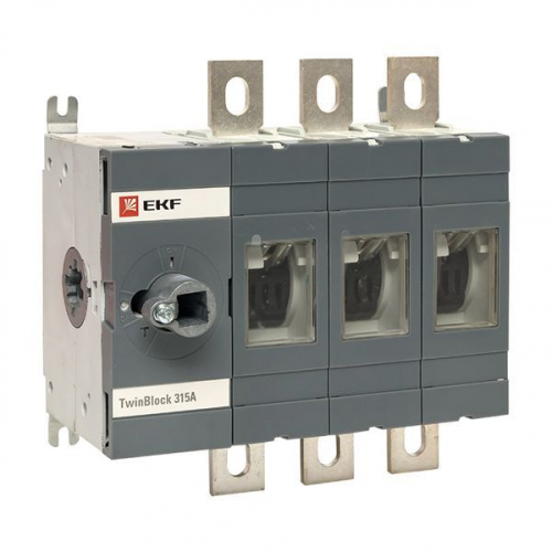 tb-s-315-3p Рубильник 3п 315А без рукоятки управления TwinBlock PROxima EKF 