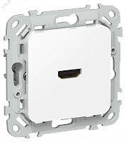 FI-H10-K01 Розетка HDMI СП FLITE РШДМА-ФлБ механизм бел. IEK 