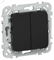 FI-V15-0-10-1-K02 Выключатель жалюзи СП FLITE ВЖ52-2-0-ФлЧ 10А механизм черн. IEK 