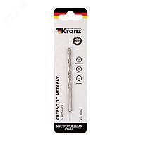 KR-91-0564 Сверло по металлу 5.0х86х52 мм сталь HSS DIN 338 Kranz 