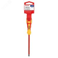 12-4712 Отвертка "Электрика" SL4 100мм REXANT 