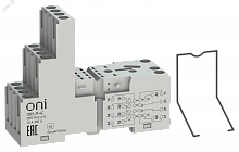 ORS-M-2-4-G Розетка трехъярусная ORS-M для реле ORM 4C ONI 