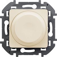 673791 Светорегулятор поворотно-нажимной 300Вт слоновая кость INSPIRIA IEK 