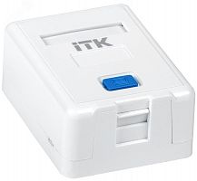 CS2-012 Корпус настенной розетки для 1 модуля Keystone Jack