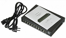 RVi-1NS08F-2T Коммутатор неуправляемый 10 портов RJ 4510 100 Мб/с PoE 120Вт RVI  С0000038081