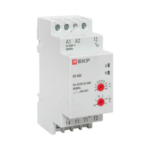 RT-820 Реле температуры  EKF 