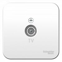 BLNTA000011 Розетка телевизионная TV ОП Blanca коннектор с изолир. пластиной бел. SE 
