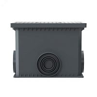 025002 Колодец смотр. 335х240х255 с крыш. для двуст. труб DKC 