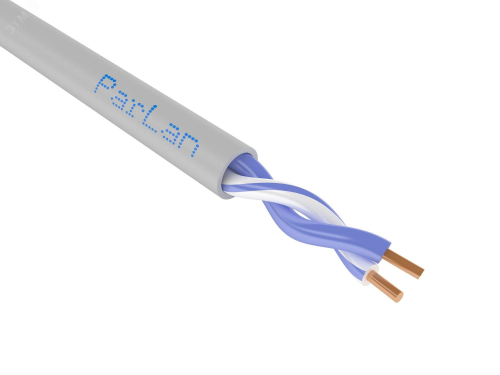 100009 Витая пара ParLan U/UTP Cat 5e 1х2х0.52 PVC