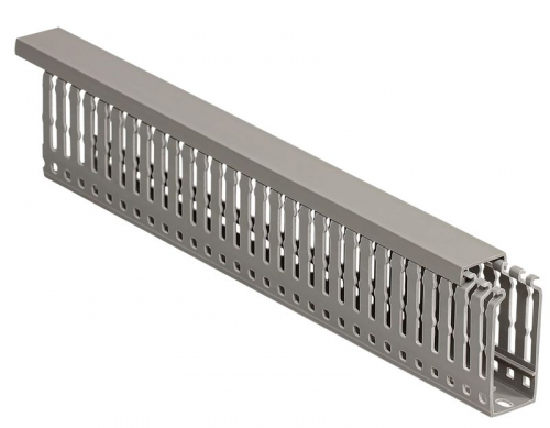 CKM50-025-060-1-K03 Кабель-канал перфорированный 25х60 L2000 ИМПАКТ серия М (4х5) IEK 