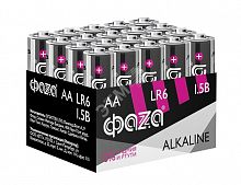5028098 Элемент питания LR 6 (AA) алкалиновая, уп. 20 шт. Alkaline Pack-20 ФАZА 