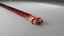 Кабель акустический TLgYp/MFR 2x1.50 прозрачный Польша ЕКС 700607R  