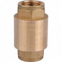 SVC-0011-000015 Клапан обратный пружинный муфтовый 1/2' с металлическим седлом STOUT  RG008T8CL6A48R