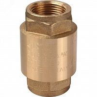 SVC-0011-000020 Клапан обратный пружинный муфтовый 3/4' с металлическим седлом STOUT  RG008T8CLAUORN