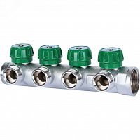SMB-6850-013404 Коллектор распределительный 1'x4 выхода 3/4' ЕК STOUT  RG008UJF5BAVQ8