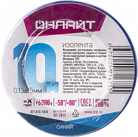 71675 Изолента ПВХ 71 675 OIT-B15-10/B син. ОНЛАЙТ 