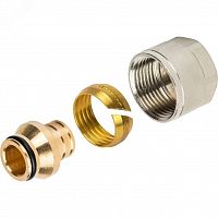 SFC-0020-002020 Фитинг компрессионный для PEX труб 20x2.0x3/4 STOUT  RG008P29KA4QIM
