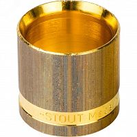SFA-0020-000025 Гильза 25 аксиальная монтажная, латунная STOUT  RG008P0UDADIES