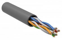 BC1-C504-111-305-G Витая пара U/UTP кат 5 CCA 4 пары PVC 305м серый GENERICA
