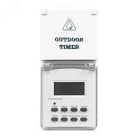 ТМ23 Розетка с таймером (недельная) электронная IP44 16А 3500W FERON 23206