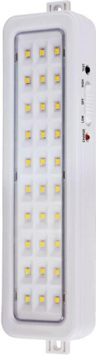 13149 Светильник светодиодный LA-112 30LED 220В аккумуляторный Li-ion бел. Camelion 