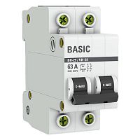 SL29-2-63-bas Выключатель нагрузки 2п 63А ВН-29 Basic EKF 