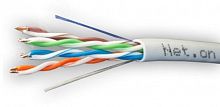 01-0330 Витая пара U/UTP кат 5e 4х2хAWG24 IN CCA Net.on 100м 