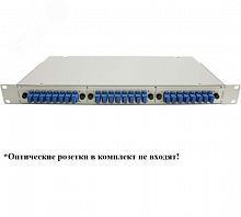 09-0204 Кросс оптический 19-24-1U (3 сменные металлические планки) SUPRLAN 