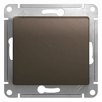 GSL000861 Переключатель проходной 1-кл. СП Glossa 10А IP20 (сх. 6) 10AX механизм шоколад. SE 