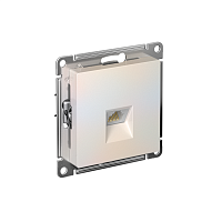 ATN000483 Розетка компьютерная AtlasDesign RJ45 кат.5E механизм жемчуж. SE 