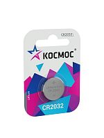 KOC20321BL Элемент питания литиевый CR2032 1хBL (блист.1шт) КОСМОС 