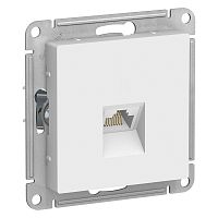 ATN000186 Розетка компьютерная AtlasDesign RJ45 кат.6A механизм бел. SE 