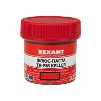09-3690 Флюс для пайки паста TR-RM KELLER 20 мл банка Rexant 