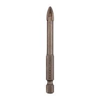 KR-91-0650 Сверло по стеклу и керамике 8мм 4 грани шестигранный хвостовик Kranz 
