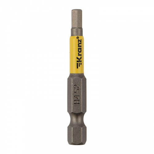 KR-92-0422-1 Бита шестигранная HEX4х50мм для шуруповерта (уп.2шт) Kranz 