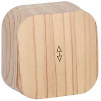 EVH12-K34-10 Переключатель проходной 1-кл. ОП GLORY 10А ВСп10-1-0-ХС сосна IEK 