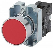 Б0045667 Кнопка управления LAY5-BA42 без подсветки красн. 1р BBT61-BA-K04E ЭРА 