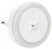LDNN0-006-RD-P-00-S-K01 Светильник-ночник 006 круг 220В IEK 
