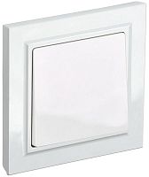 BR-V10-0-10-K01-F Выключатель 1-кл. СП BRITE ВСР10-1-0-БрБ 10А в сборе бел. IEK 