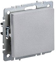 BR-V10-0-10-K47 Выключатель 1-кл. СП BRITE ВС10-1-0-БрА 10А механизм алюм. IEK 