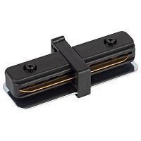 Б0054464 Коннектор прямой TR-1PA-IC-BK для 1ф шинопровода черн. Эра 