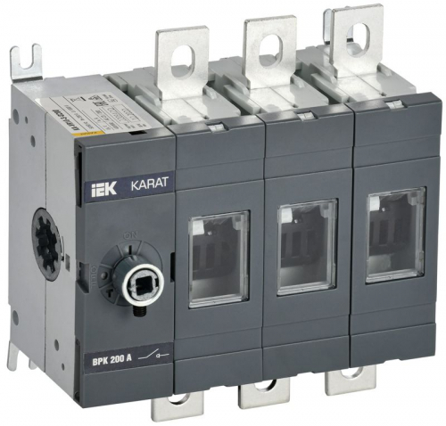 KA-VR10-3-0200 Выключатель-разъединитель ВРК 3п 200А без рукоятки KARAT IEK 