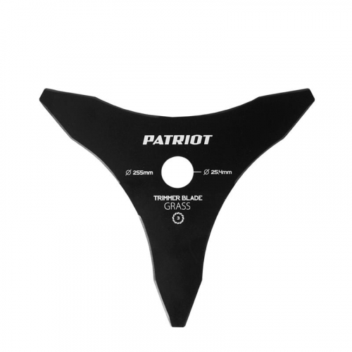 809115202 Нож TBM-3 D255х25.4мм 3 лопасти PATRIOT 