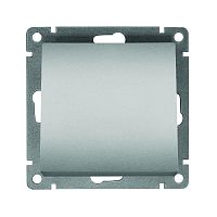 A0021-S Выключатель 1-кл. СП Афина 10А IP20 механизм серебр. Universal 