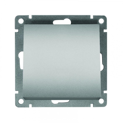 A0021-S Выключатель 1-кл. СП Афина 10А IP20 механизм серебр. Universal 