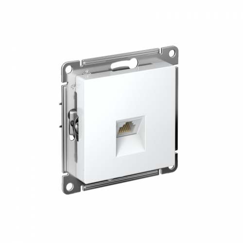 ATN001383 Розетка компьютерная AtlasDesign RJ45 кат.5E механизм лотос SE 