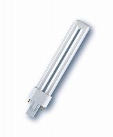 4099854123382 Лампа люминесцентная компакт. DULUX S 11Вт/840 G23 (инд. упак.) OSRAM 